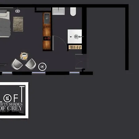 Loft 50 Shades Of Grey Apartman Riga